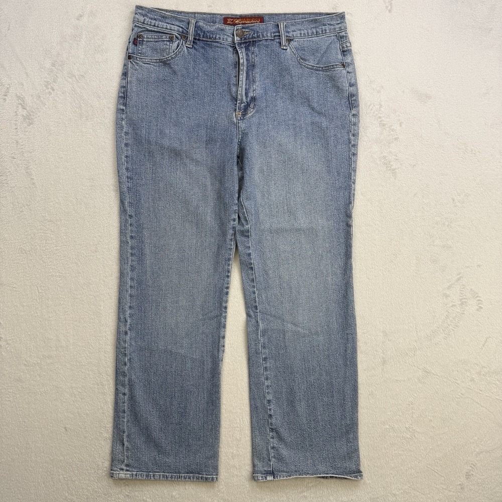 Vintage‎ Z. Cavaricci Jeans Womens 34x26 Blue Denim High Rise Bootcut PreShrunk